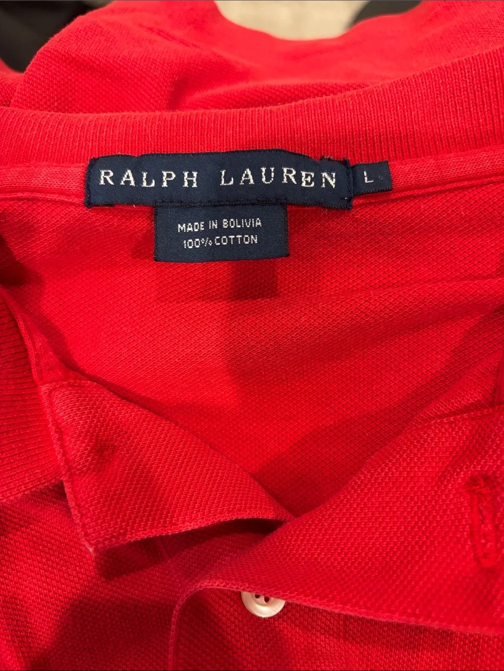 Ralph Lauren Bright Red Polo